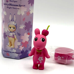 New Sonny Angel Robby (SECRET) Mini Figure from Cherry Blossom Night, Open Box